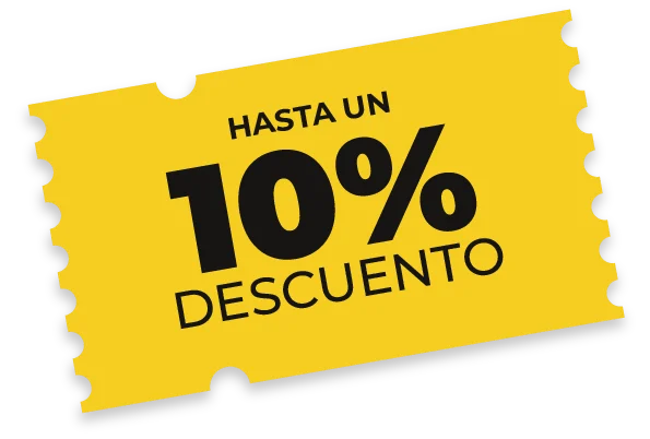 10% descuento